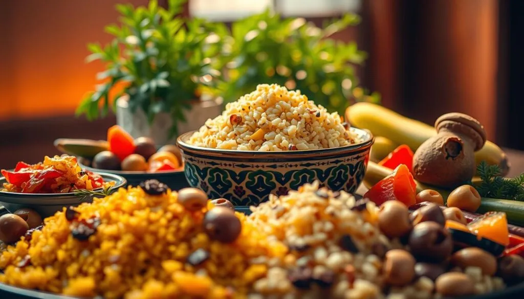 orientalische Beilagen mit Couscous