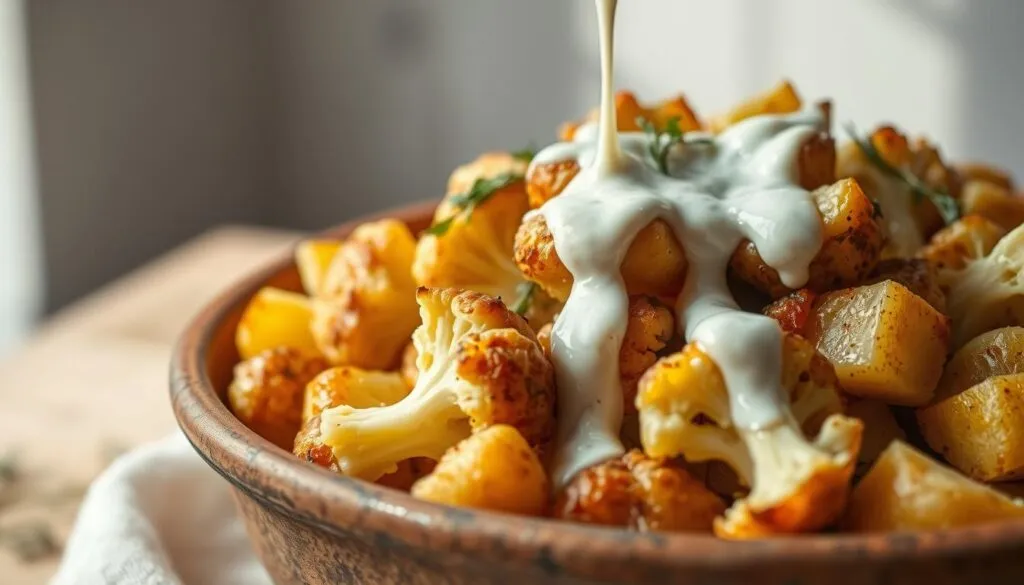 Soße zu Blumenkohl und Kartoffeln