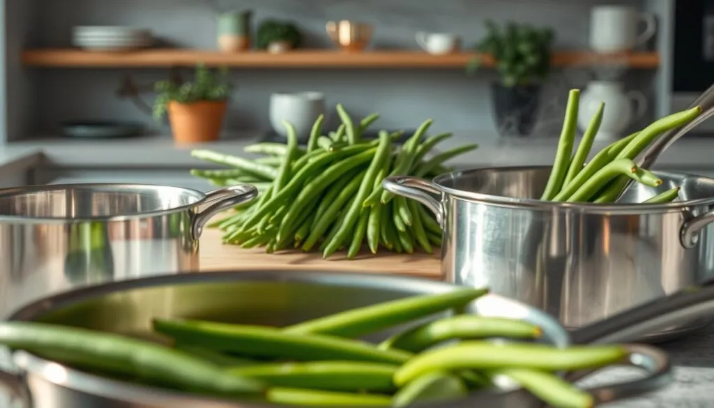 Zubereitung Methoden für grüne Bohnen Zubereitung Methoden für grüne Bohnen