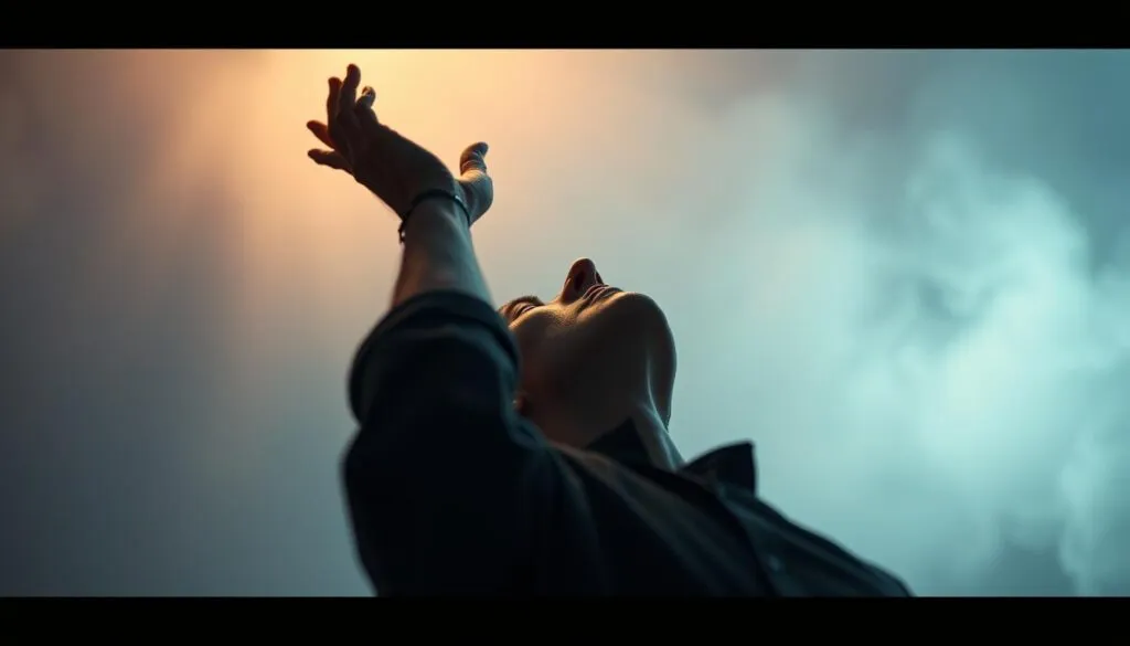 Warum greifen Sterbende nach oben