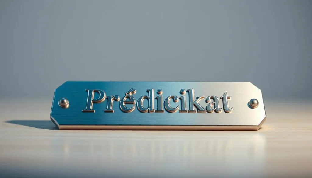 Was ist ein Prädikat