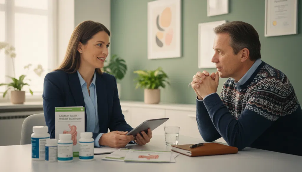 Medikamentöse Behandlung bei Blähbauch