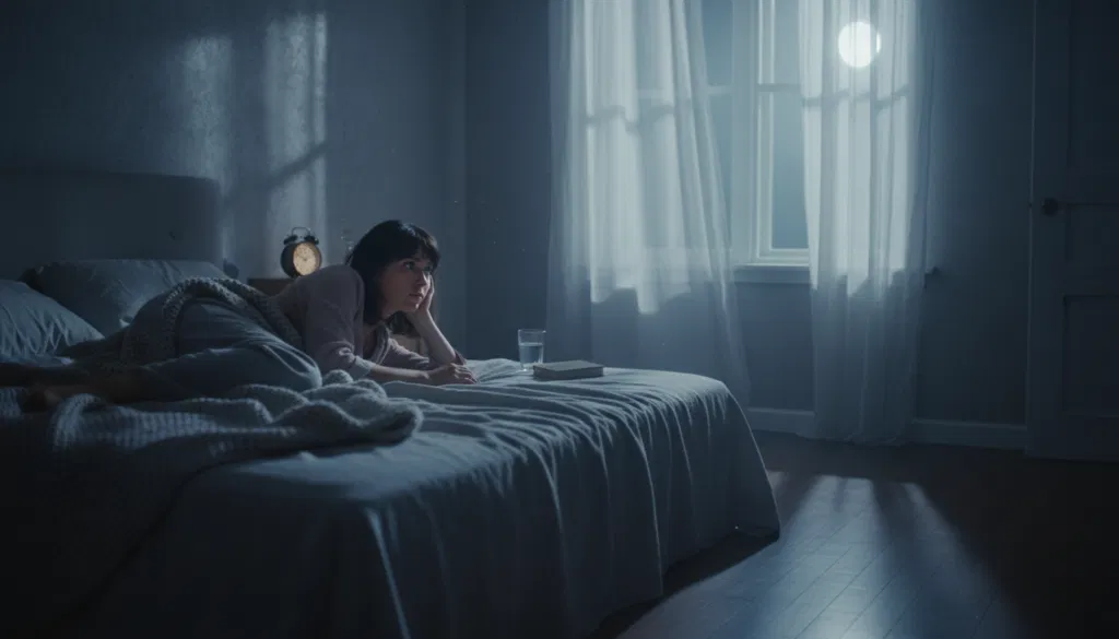 Psychologische Faktoren Schlaf Vollmond