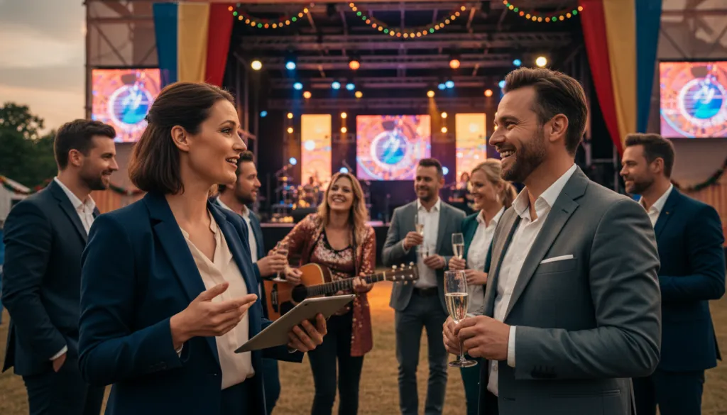 Verbindungen in die Schlagerszene