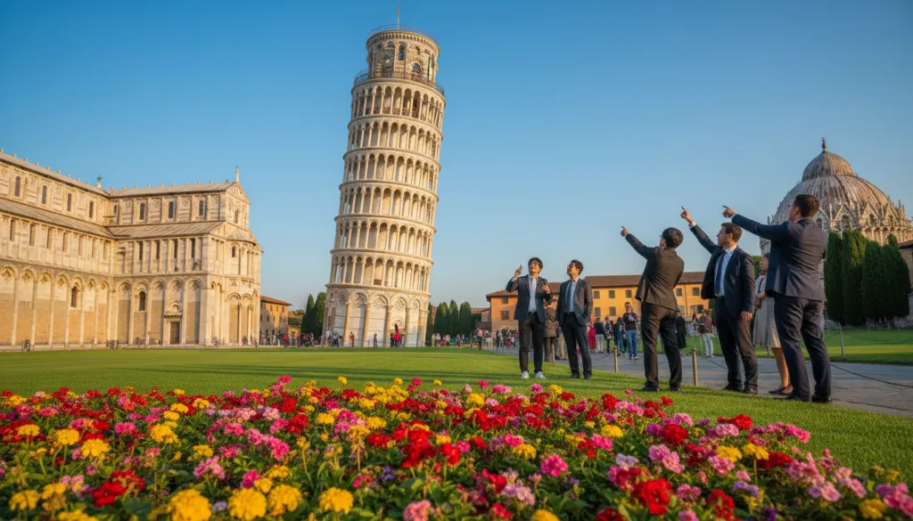 Warum ist der schiefe Turm von Pisa schief