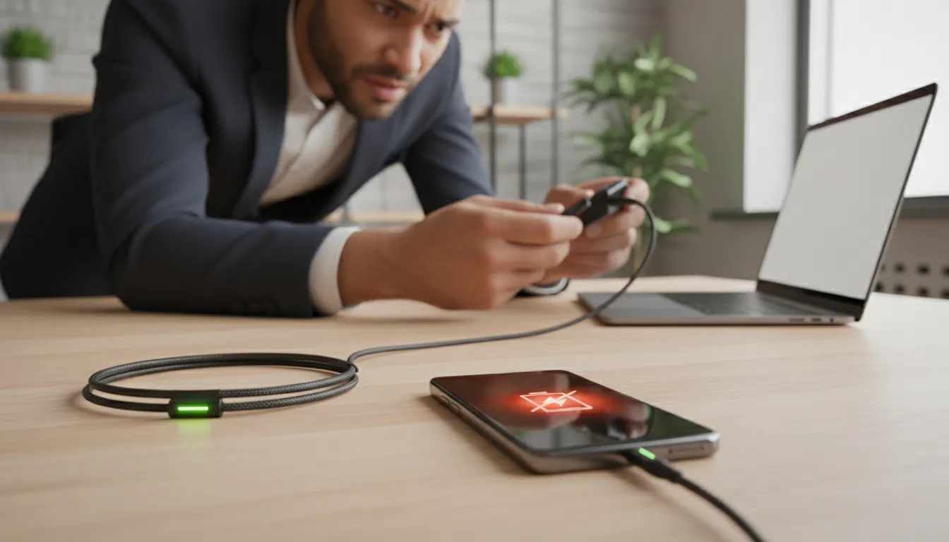 Warum lädt mein Handy nicht obwohl es angeschlossen ist