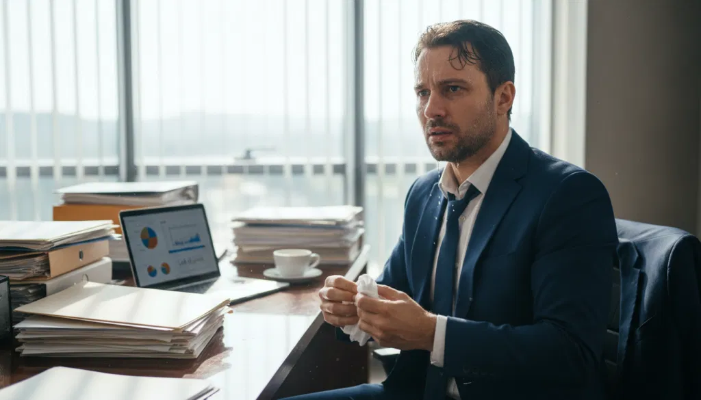 Warum schwitze ich so viel