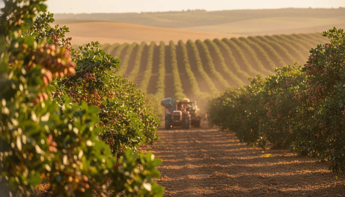 Wo wachsen Pistazien