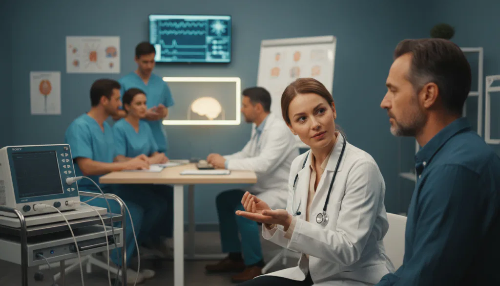 Patientenbetreuung Neurologie