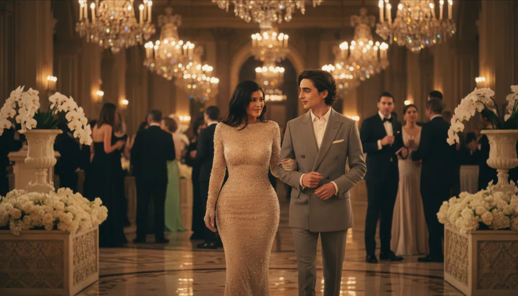 Kylie Jenner Timothée Chalamet Auftritt Kylie Jenner Timothée Chalamet Auftritt