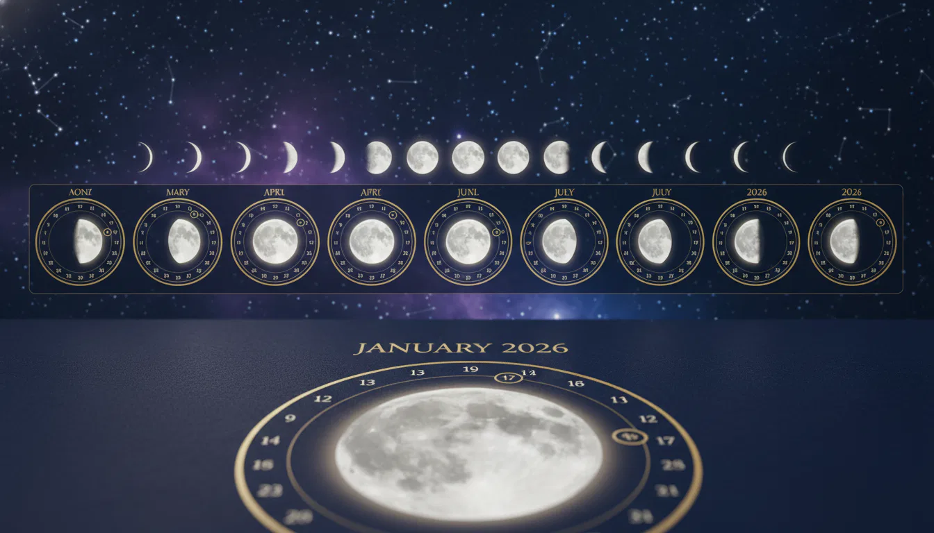 Wann ist Vollmond 2026