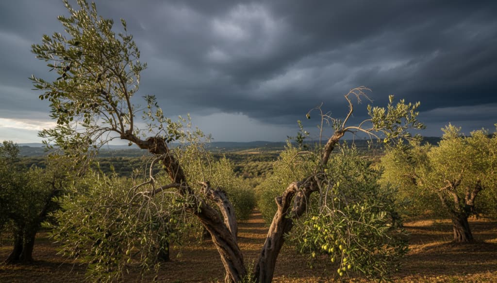 Auswirkungen von Wetterextremen auf die Qualität von Olivenöl