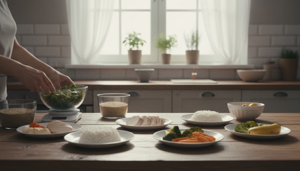 Tipps zur richtigen Portionsgröße und Mahlzeitenverteilung
