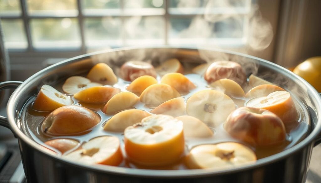 Äpfel einkochen