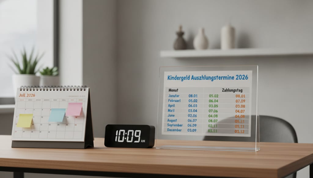 Wann kommt Kindergeld